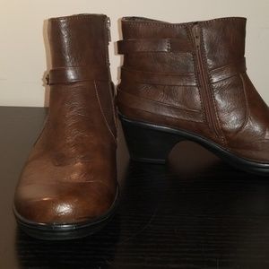 Brown Ankle Boots (EUC).